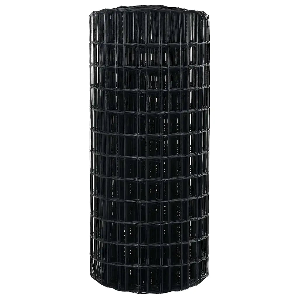 Recinzione Euro Grigio 0,8 x 25 m Ferro rivestito in PVC 42004516