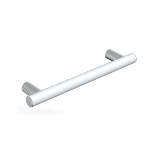 Maniglia di sicurezza bianca opaca con dettagli cromati - Serie Mia