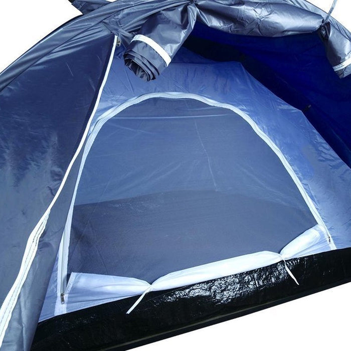 Tenda da Campeggio 2 Persone Cupola Spiaggia Escursioni 210x150x150cm Dunlop