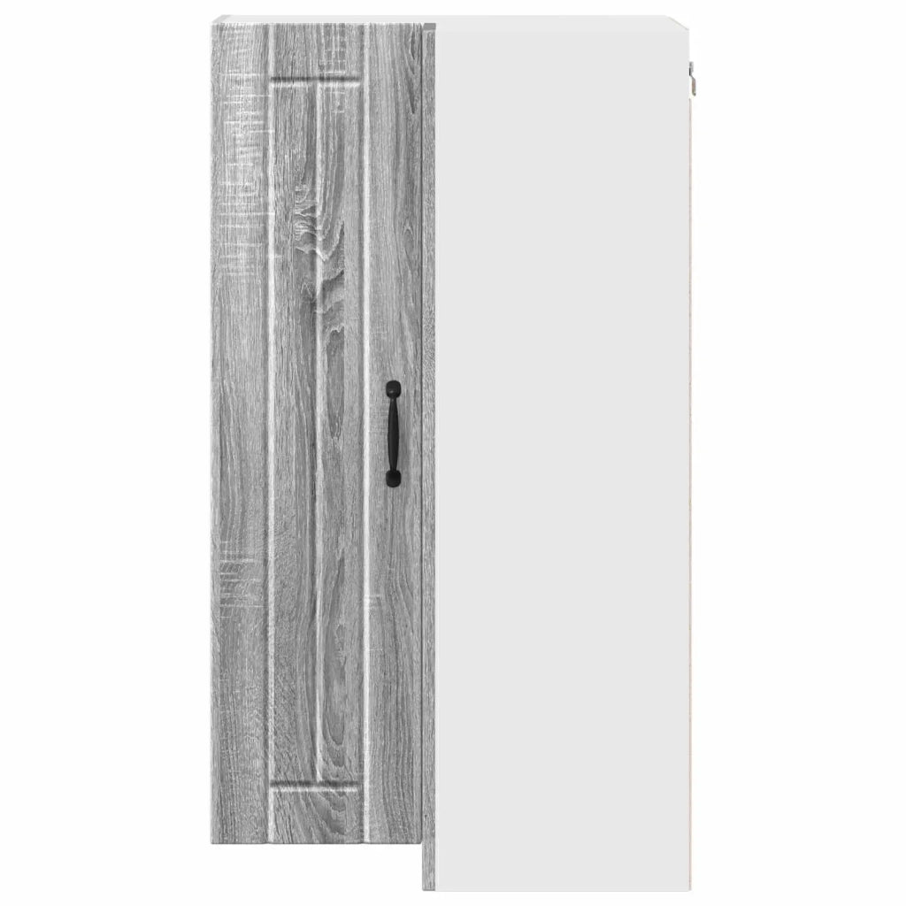Mobile angolare per parete LUCCA Grigio Sonoma 57 x 57 x 100 cm