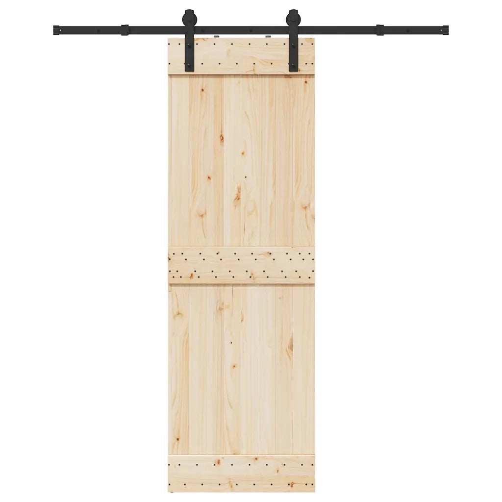 Kit di Binari per Porte Scorrevoli 183 cm Acciaio Nero CFW5167268
