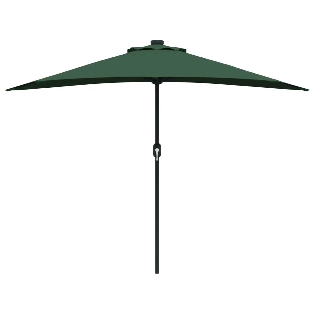Ombrello da giardino Verde 294 x 150 x 224 cm 42003268