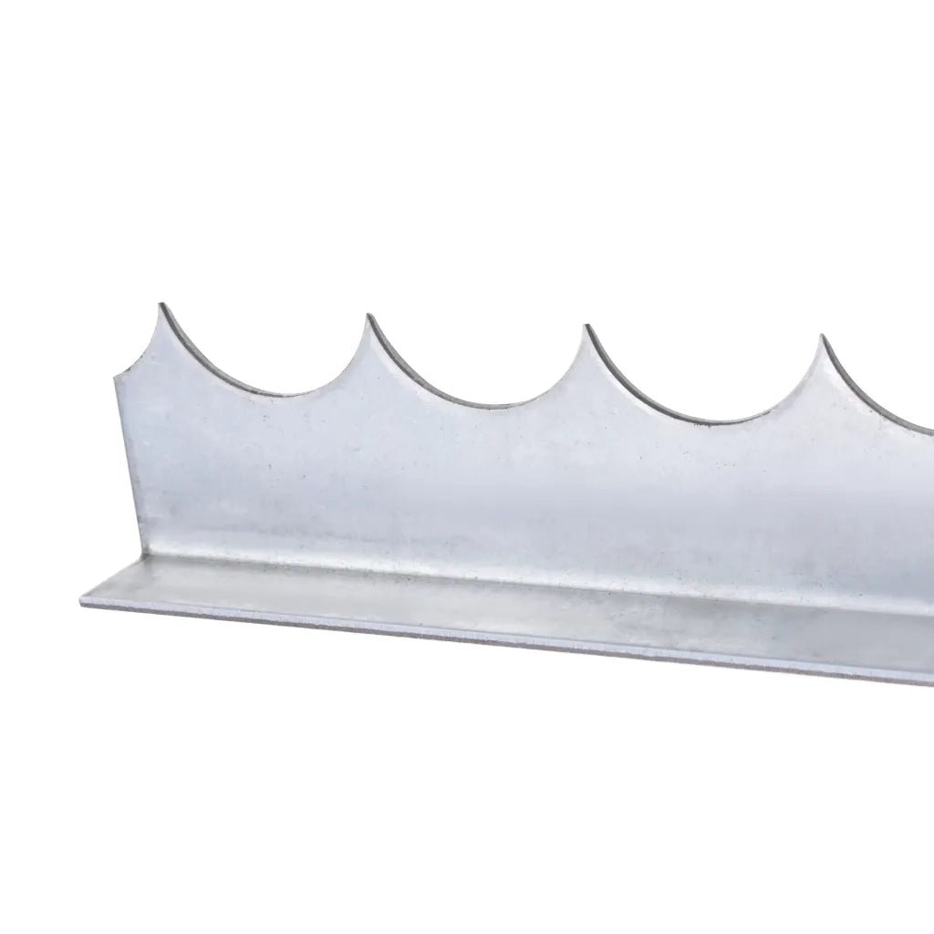 Spuntoni da Parete 4 pz 1 m in Acciaio Zincato cod mxl 57567