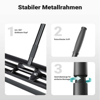 Rastrello livellatore in alluminio 120 x 25 cm, per livellamento e sabbiatura di terreni prati