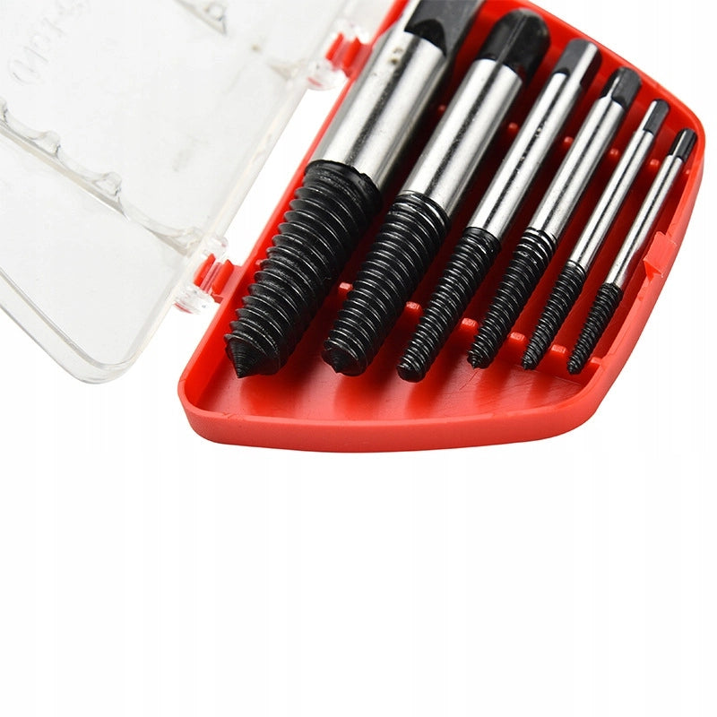 Set di Estrattori per Viti Rotte 3-18mm Rosfix – Acciaio Inossidabile, 5 Pezzi | Compatibile con Trapani Avvitatori