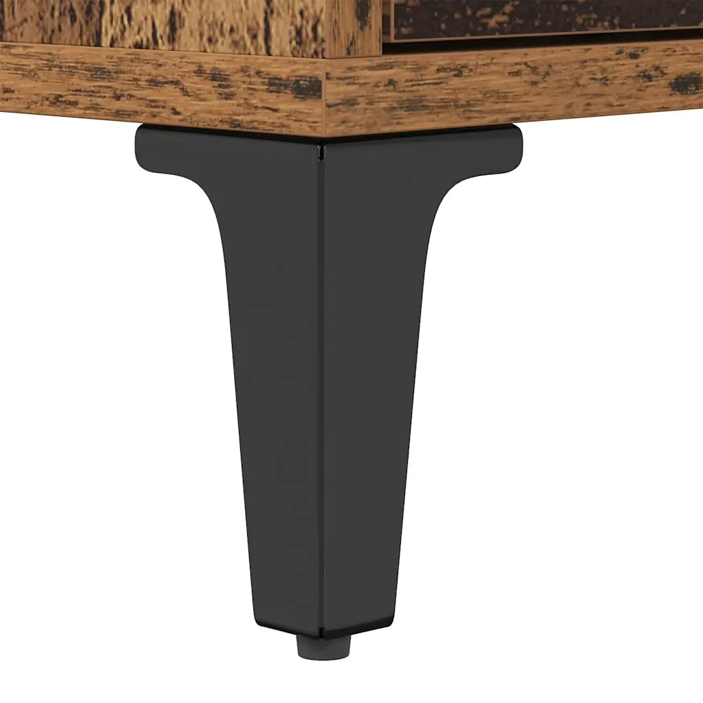 vidaXL Mobile TV Legno vecchio 150 x 30 x 44.5 cm Legno multistrato