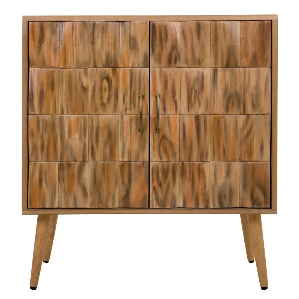 Mobile da ingresso in legno marrone 76x38x83h