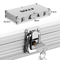 Set Valigetta Poker 300 Chip Fiches in Alluminio 2 Mazzi Texas Hold'em Blackjack