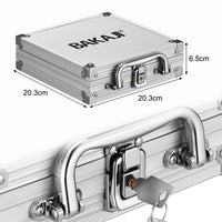 Set Valigetta Poker 100 Chip Fiches in Alluminio 2 Mazzi Texas Hold'em Blackjack