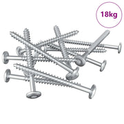 Viti in Legno 1900 pz Argento Acciaio CFW5463331
