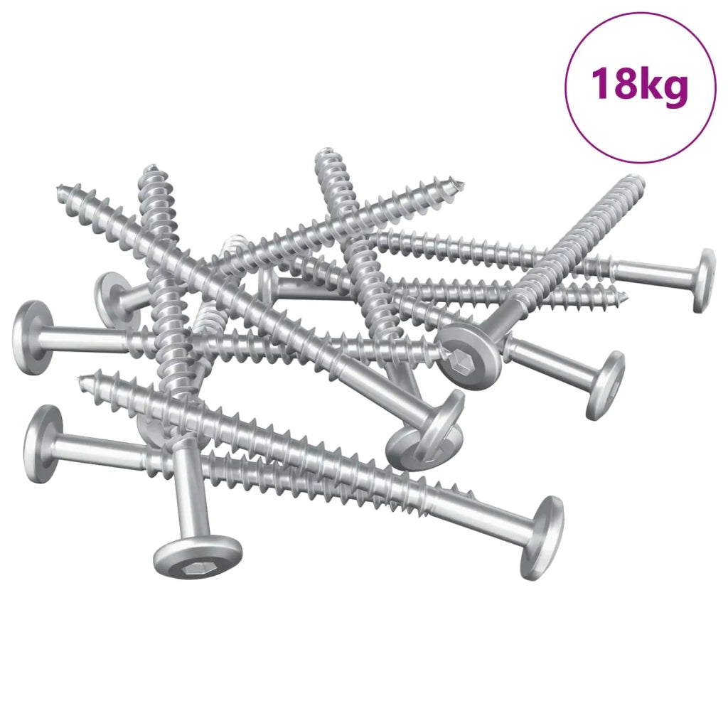 Viti in Legno 1900 pz Argento Acciaio CFW5463331
