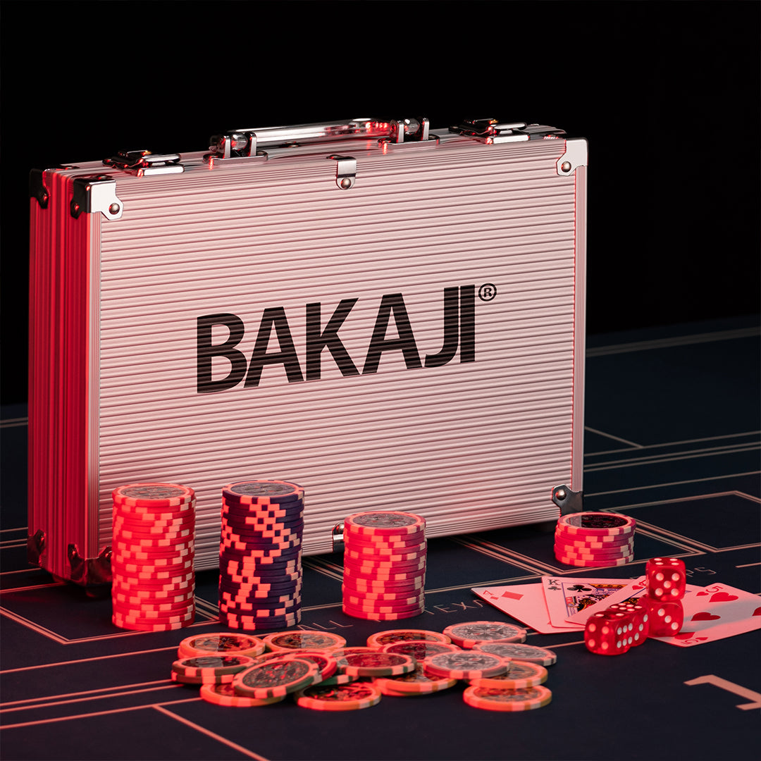 Set Valigetta Poker 200 Chip Fiches in Alluminio 2 Mazzi Texas Hold'em Blackjack