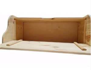 BAULE CASSAPANCA ALBERIAMO IN ABETE MASSELLO 100L 100x41xH67CM