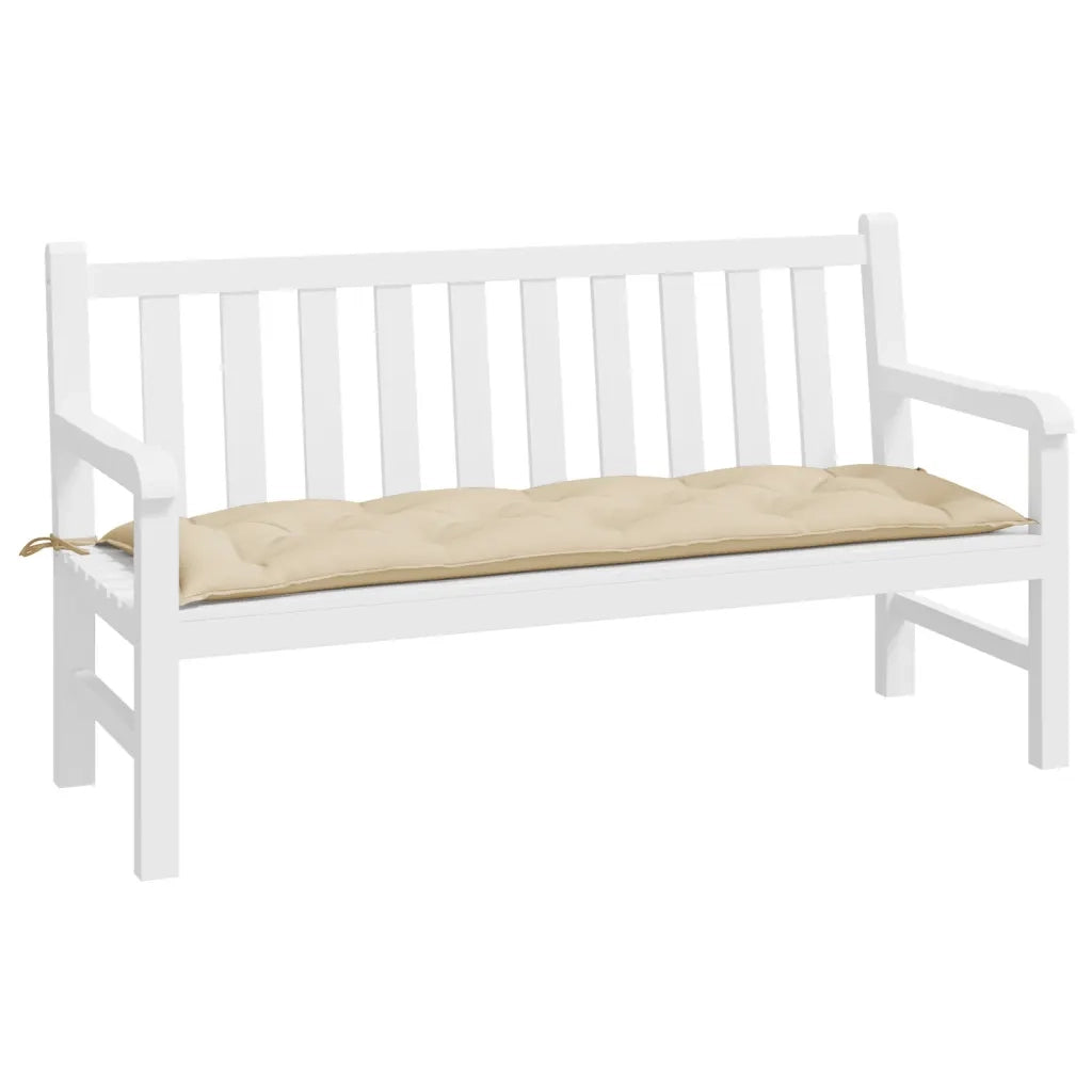 Cuscino per Panca Beige 150x50x7 cm in Tessuto Oxford 361605