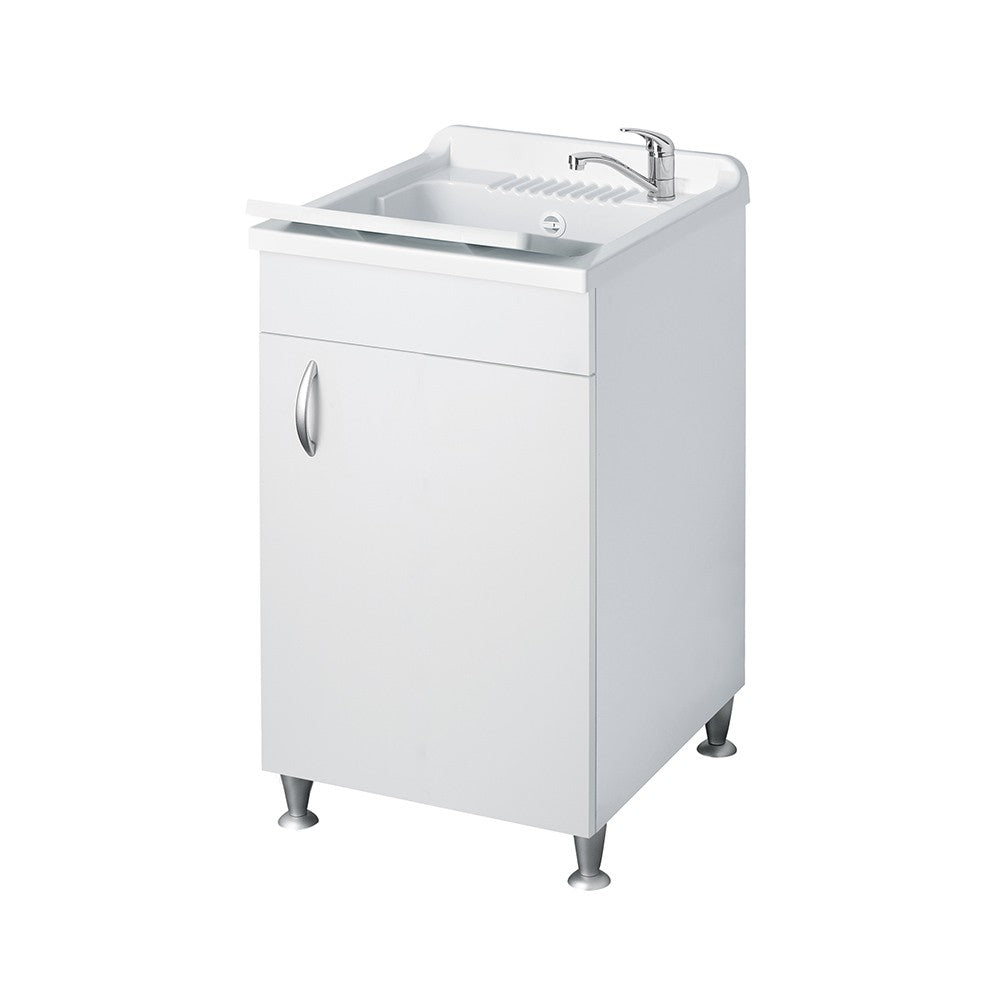 Lavatoio 50x50 cm bianco - Serie Eco