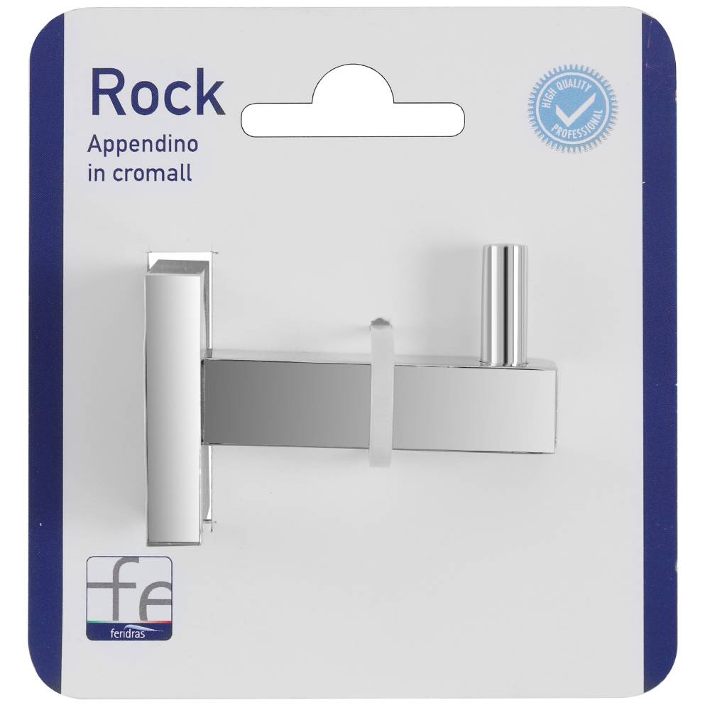 Gancio da Bagno Porta Asciugamani Accappatoio Appendino Rock