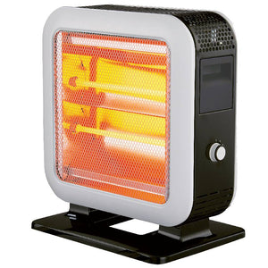 Stufa al Quarzo da Appoggio Pannello Fronte Retro 1200 W Vinco