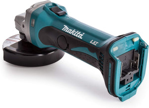 Smerigliatrice Makita DGA452Z a batteria angolare diam. 125 MM da 18V frullino flex