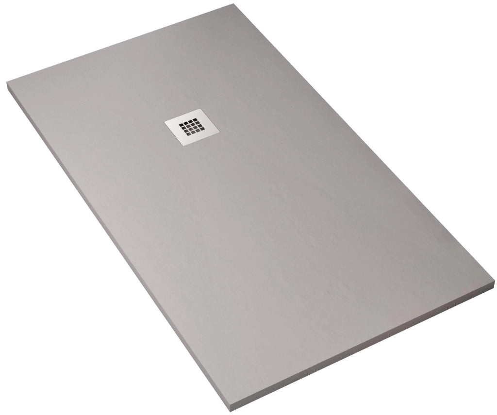 Piatto Doccia 80x90 cm in Pietra Bonussi Everest Grigio Chiaro