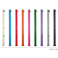 Doccia Solare Jolly S 25 Litri In Alluminio Con Lavapiedi Colore Verde Scuro Cv-A620/6016