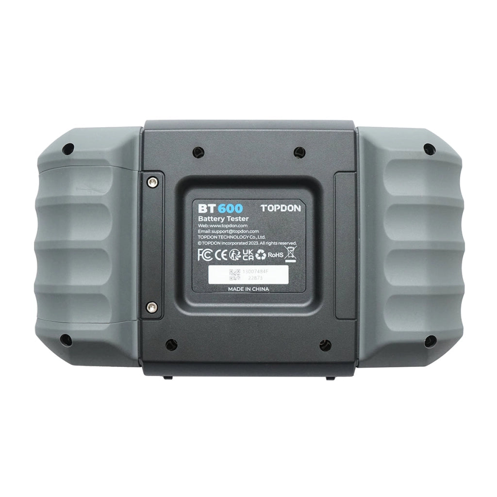 Tester digitale per batterie con stampante 12-24V, protezione da polarità 100-2000A BT600
