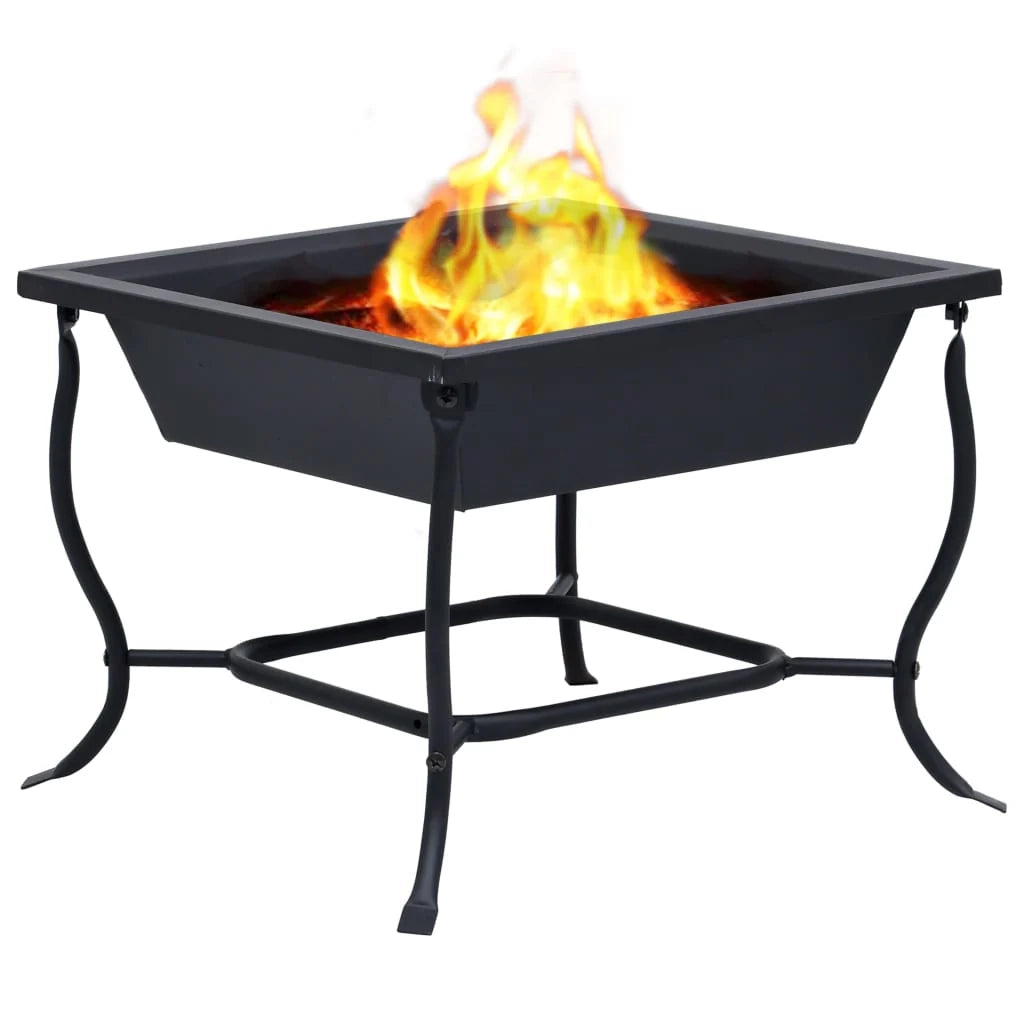 Caminetto 45 x 45 x 45 cm acciaio nero 02_0005906