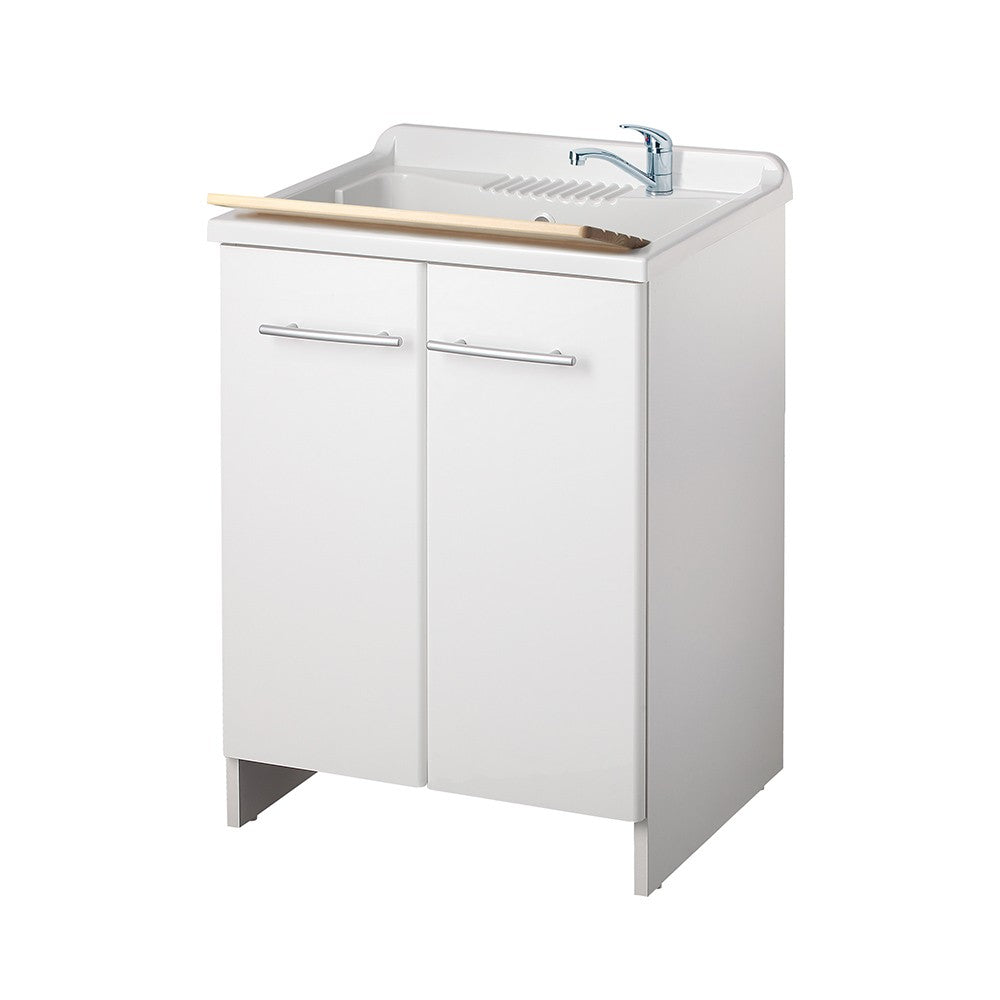 Lavatoio 60x60 cm bianco - Serie Magica