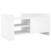 Mobile TV | Armadietto TV | Mobile Porta TV Bianco 80x35x40 cm in Legno Multistrato