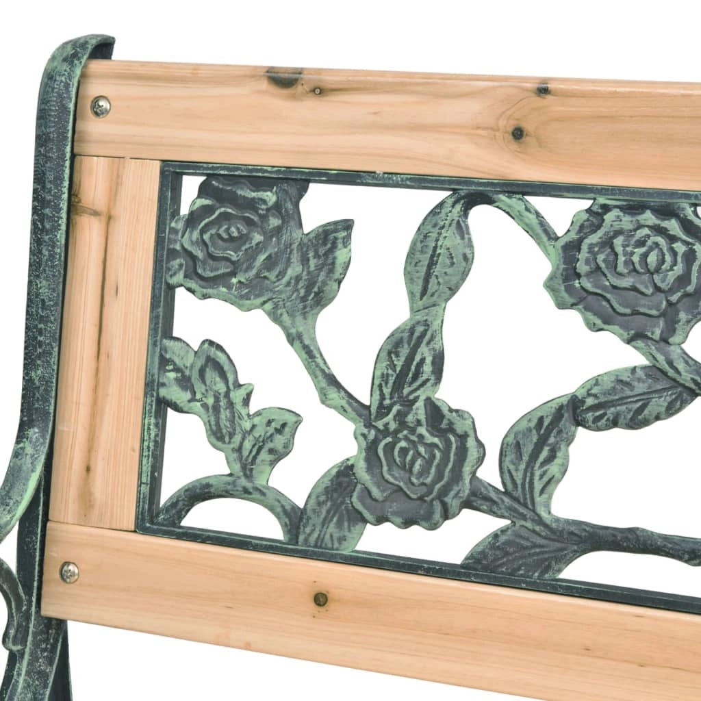 Panca da giardino mobili da esterno terrazza 122 cm legno 02_0011215