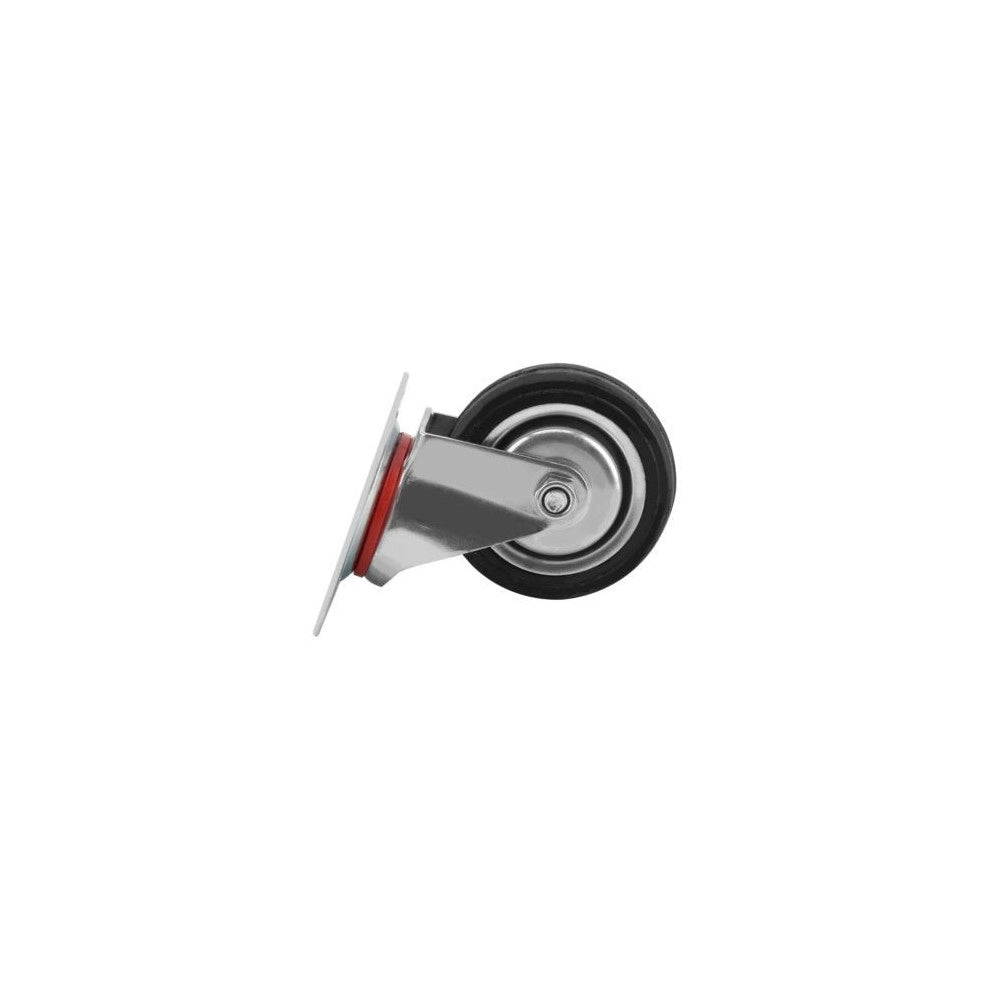 Trade Shop - Ruota Ruote Rotelle In Gomma Per Carrelli Industriali Tavoli Mobili ø 75 X 25 45 -