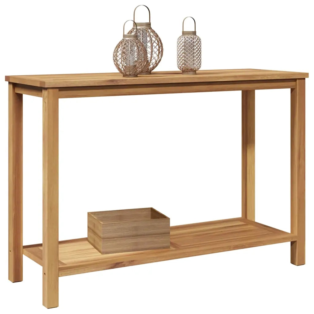 Tavolo consolle Marrone 110 x 40 x 75 cm Legno di teak solido 42002312