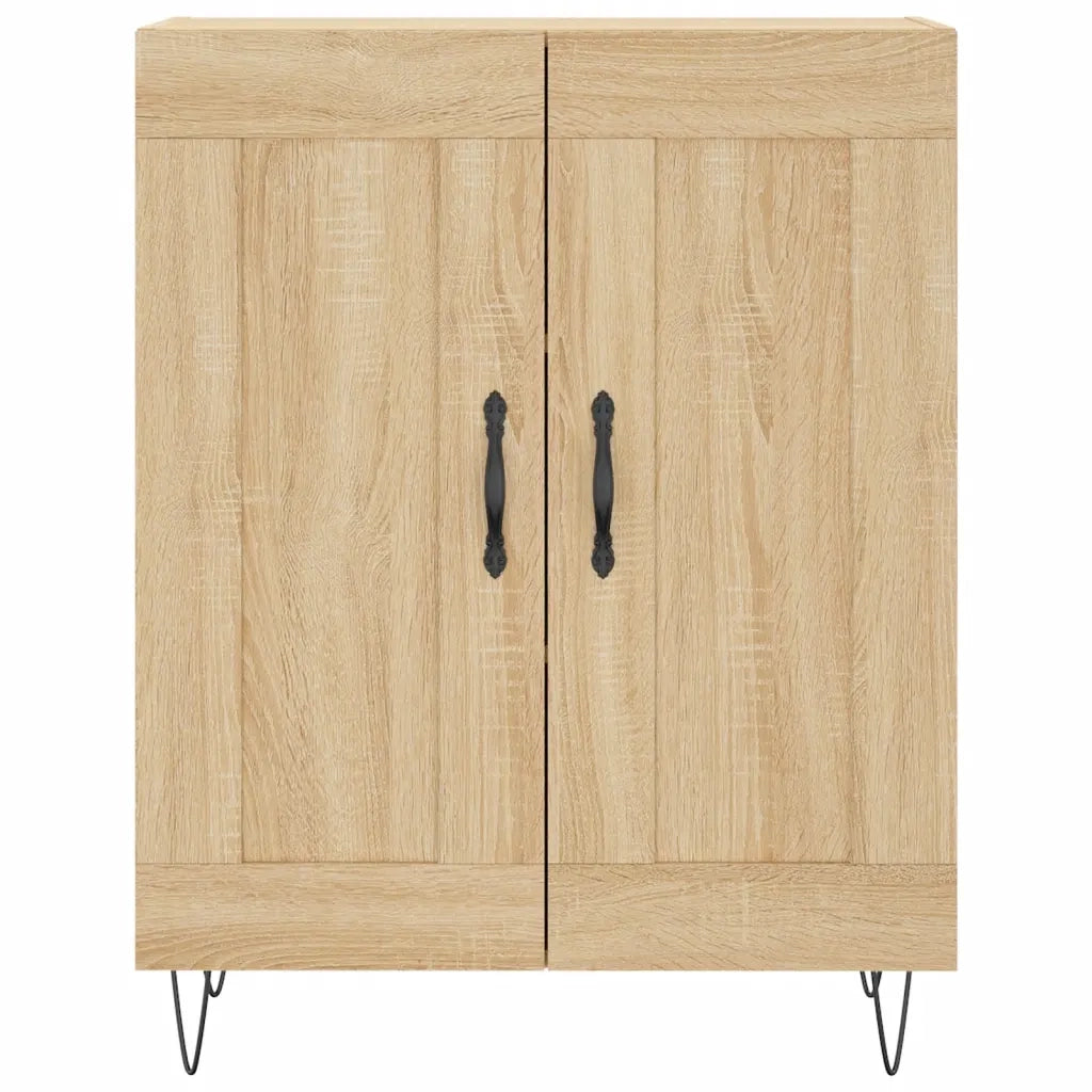 Credenza Rovere Sonoma 69,5x34x180 cm in Legno Multistrato 3199716