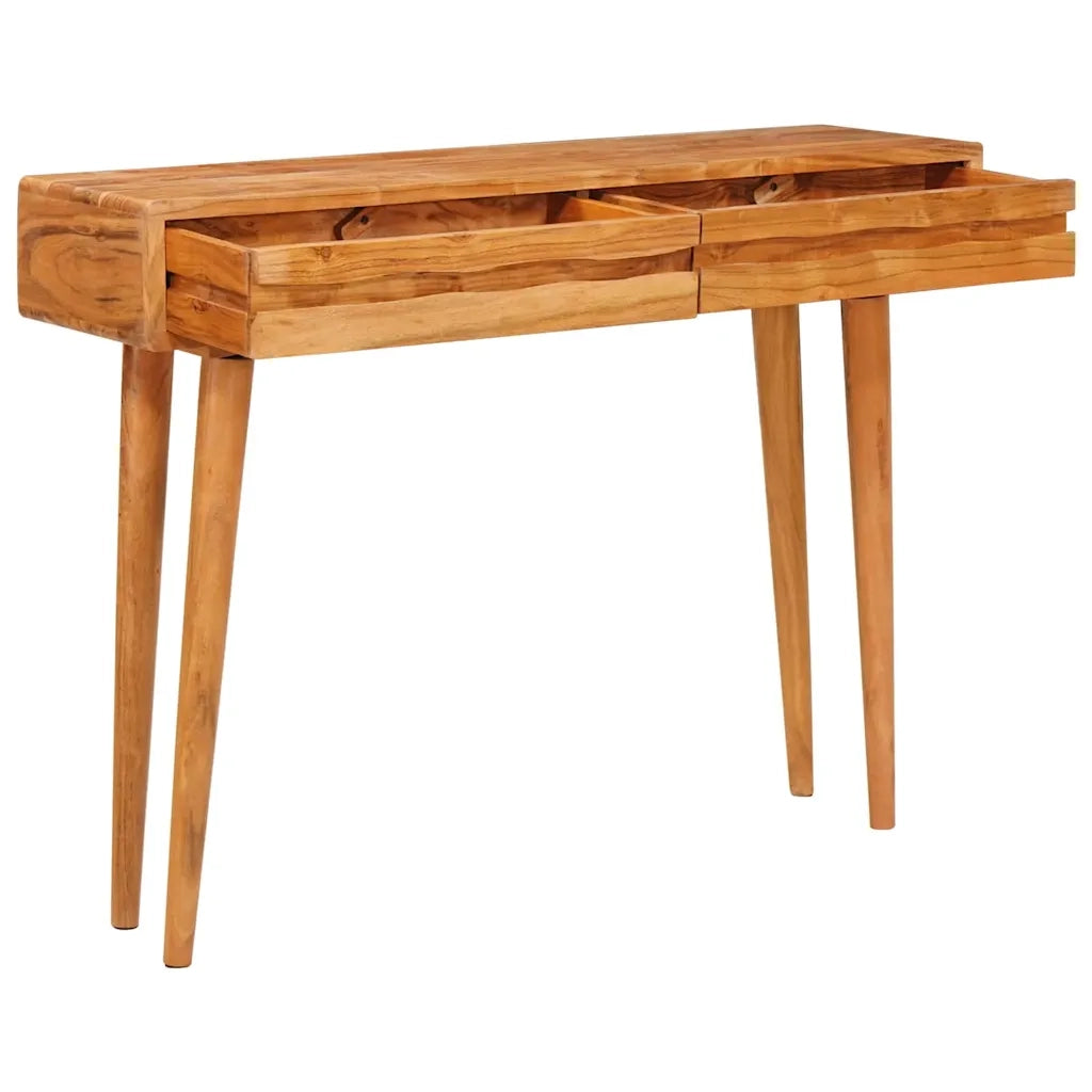 Tavolo consolle con cassetto Marrone 110 x 30 x 80 cm