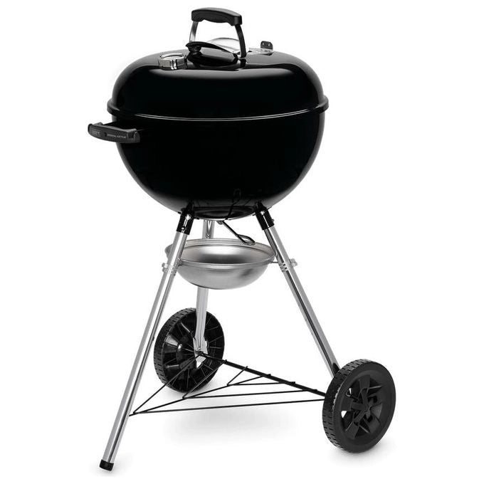 Weber E-4710 Barbecue Carrello Carbone (combustibile) Nero, Argento