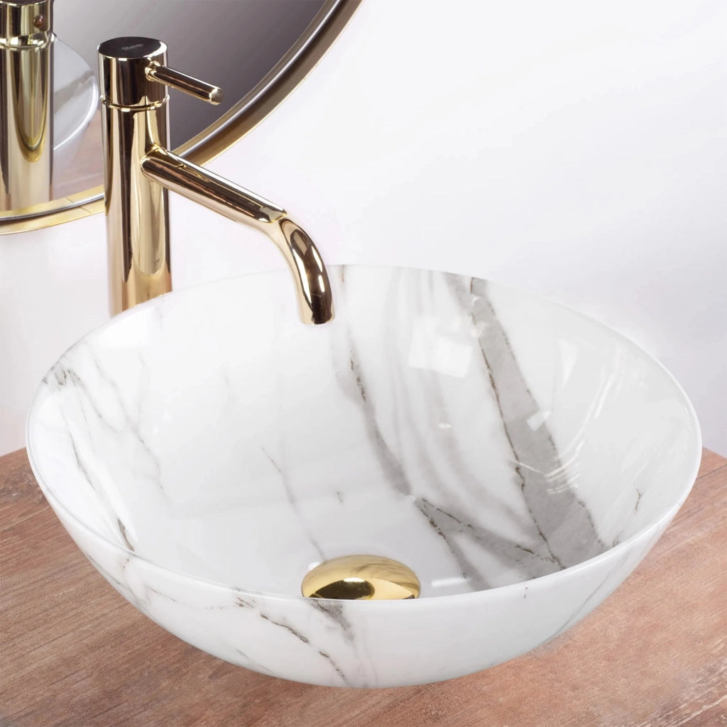 Lavabo Da Appoggio Rea Stella Aiax Shiny
