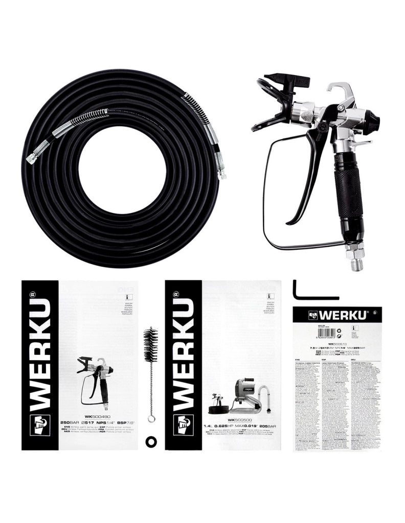 Apparecchiatura elettrica airless 1,4 L WERKU