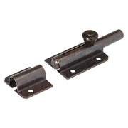 10pz catenaccio trasversale asta tonda art.216 mm 80 - acciaio bronzato cod:ferx.3071630nlm