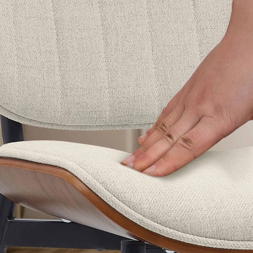 Sedia visitatore tessuto Tiffin 1