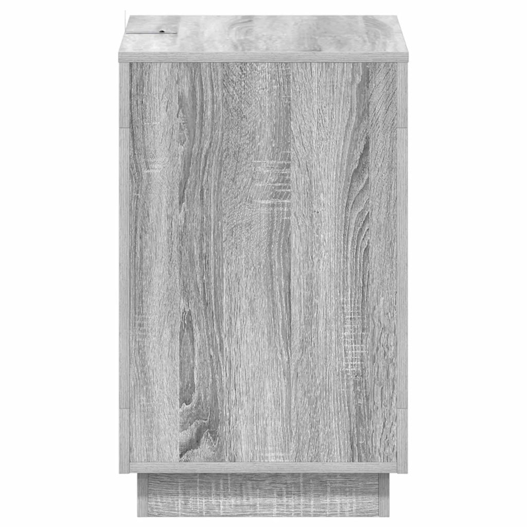 Tavolo laterale Grigio Sonoma 60 x 40 x 65 cm 899900