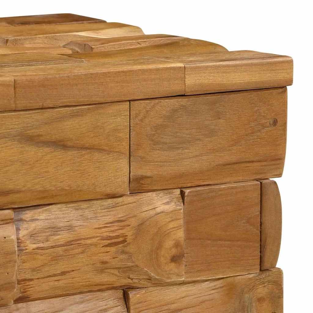 Sgabello per Riporre Marrone 40,5 x 39,5 x 45 cm 42015923