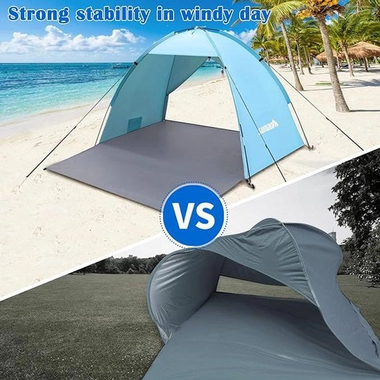 Tenda da Spiaggia Ombreggiante 185L x 120P x 110A centimetri