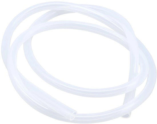 Slang in Silicone 14mm x 18mm - Slang Flexibile e Transparente - Materiale Sicuro per l'Alimentazione - Resistente alle Alte Temperature - Lunghezza 3,5m - Facile da Pulire - Bucia in Silicone