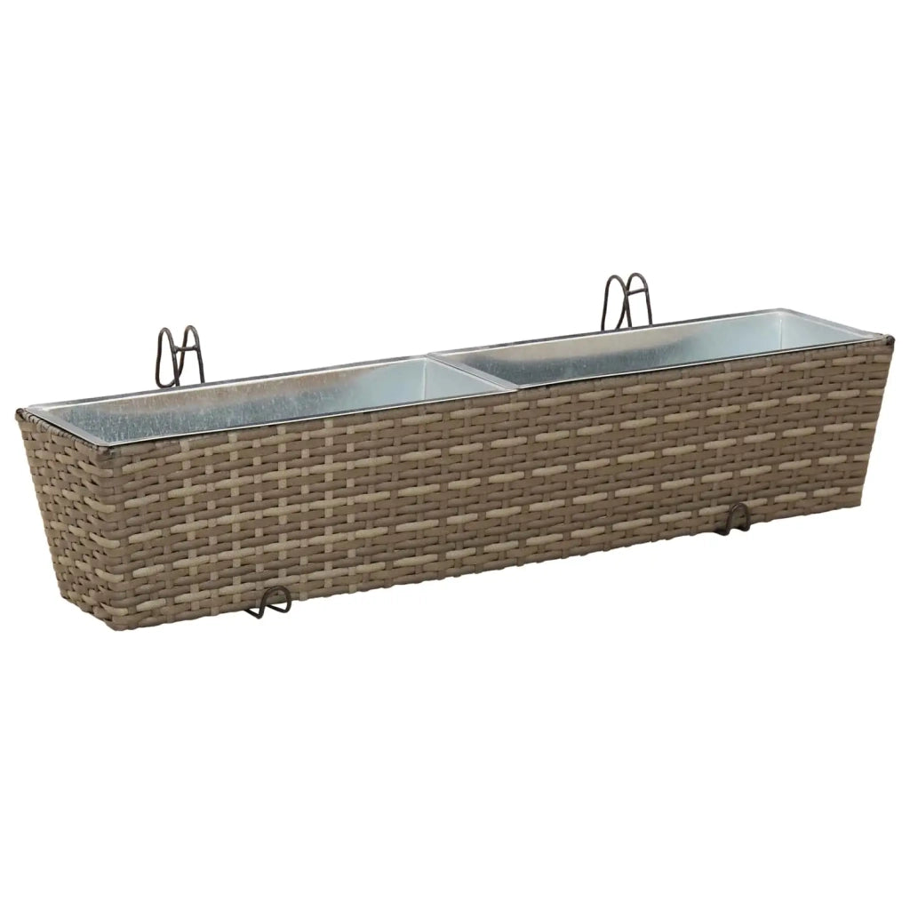 Ringhiera 2 pz 80 x 17 x 17 cm Metallo CFW4207823