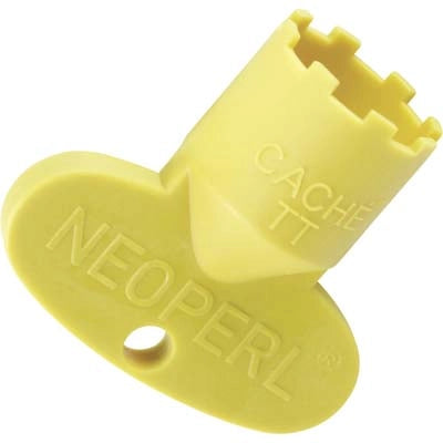 CHIAVE AERATORE CACHE HONEYCOMB TT NEOPERL - PLASTICA GIALLA M16.5X1- 10 pezzi