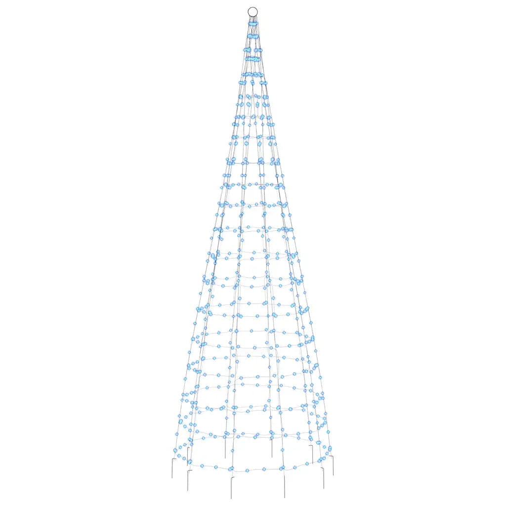 Albero di Natale a LED 550 LED Blu 300cm 358115