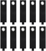 Cavi elettrici 10 pezzi - Leganti elettrici riciclabili - Sostegni cavi elettrici - Sostenibili e resistenti - fino a 22 kg - Facili da usare