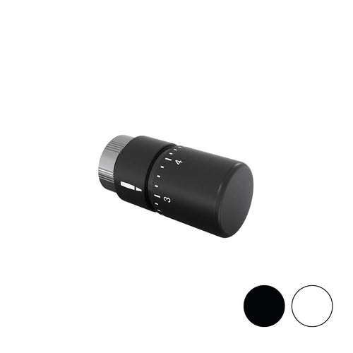 TESTA TERMOSTATICA A LIQUIDO ZEHNDER DESIGN- Nero- ZEHND- pezzi 1