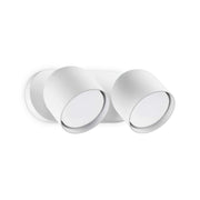 Lampada Da Parete Dodo Ap2 Bianco Ideal-Lux