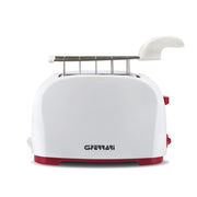 G3 ferrari g10179 tostapane to-stàr, 800 watt, pinze inox, ampie fessure per toast farciti, vassoio raccogli briciole, 7 livelli di cottura, bianco