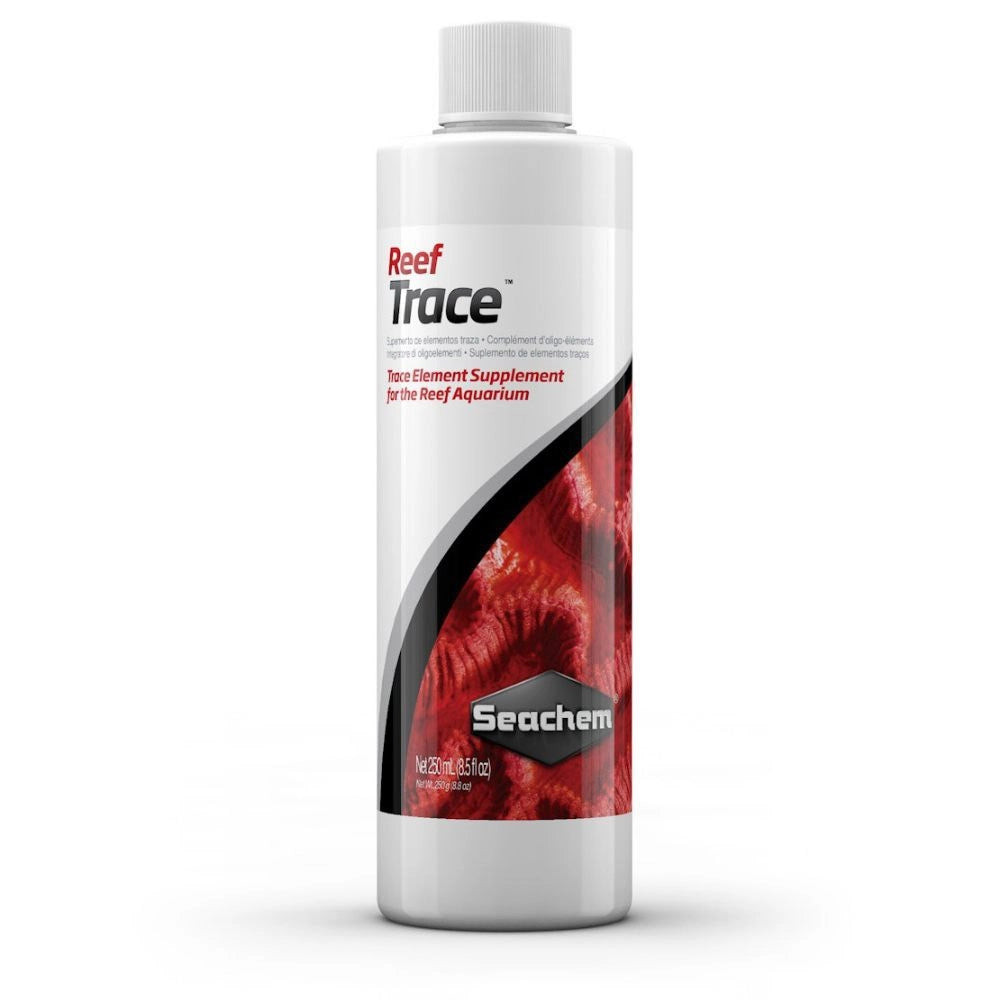 Seachem Reef Trace - Apporta elementi in traccia per la salute e la crescita di un acquario di barriera Formato: 250 ml